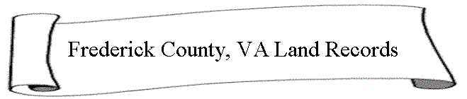 Frederick County, VA Land Records