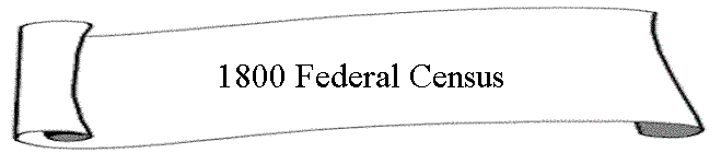 1800 Federal Census
