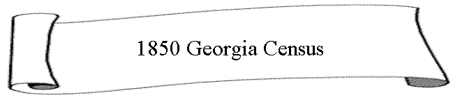 1850 Georgia Census