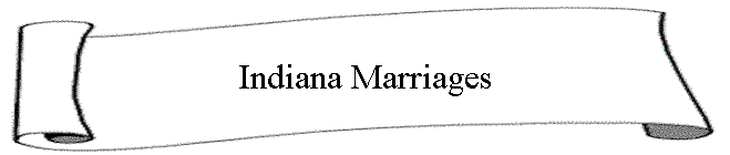 Indiana Marriages