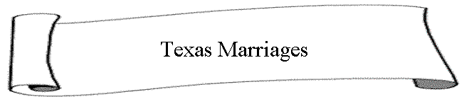 Texas Marriages