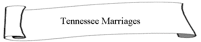 Tennessee Marriages